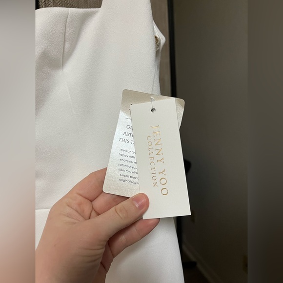 Jenny Yoo, BRAND NEW, NEVER WORN, Size Small/6, Little White Dress 🤍 - Picture 5 of 12